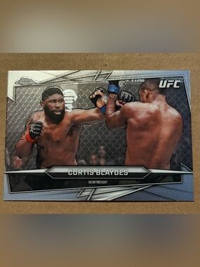 Curtis Blaydes 2026 Topps Chrome MMA UFC Card
